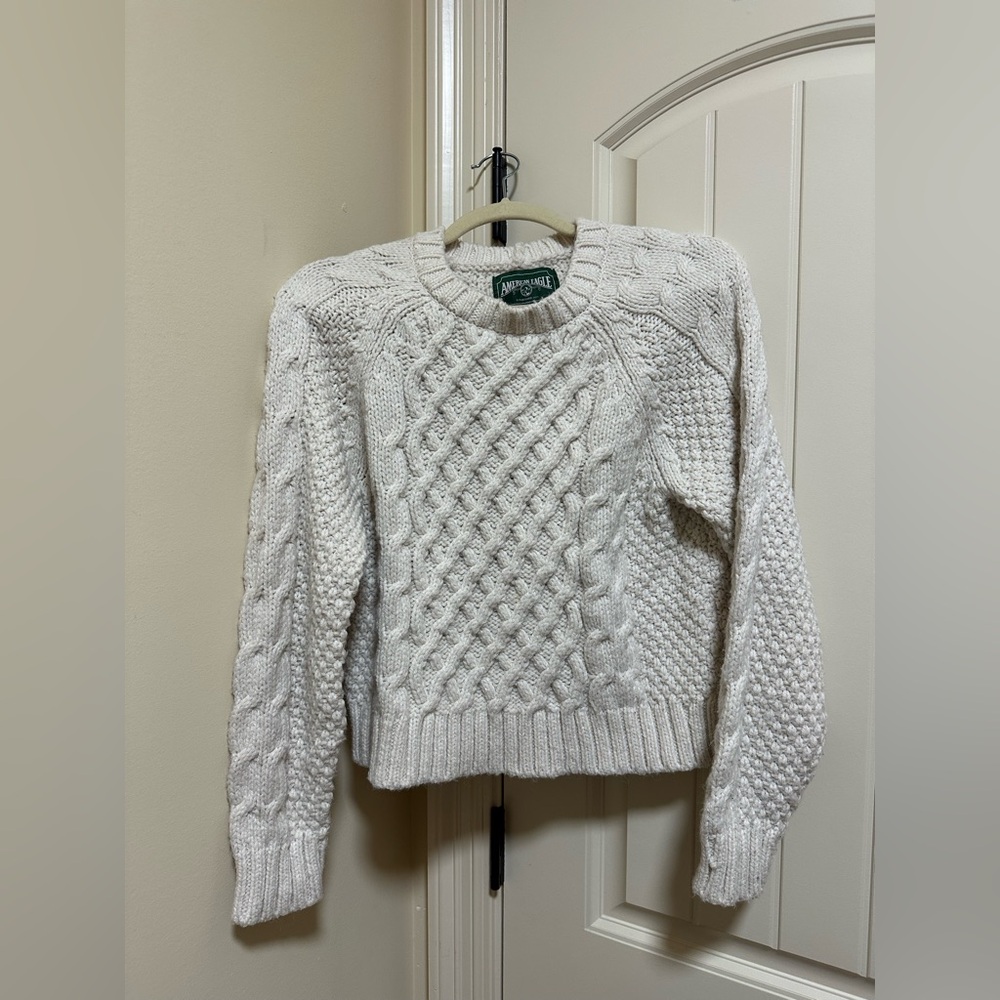 Vintage American Eagle Cableknit Sweater